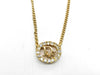 Dior logo necklace necklace