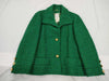 CELINE Tweed Jacket Green Jacket