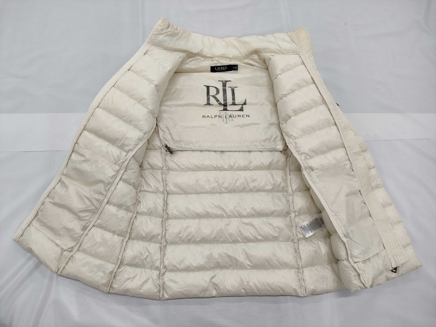 Ralph Lauren White Down Jacket