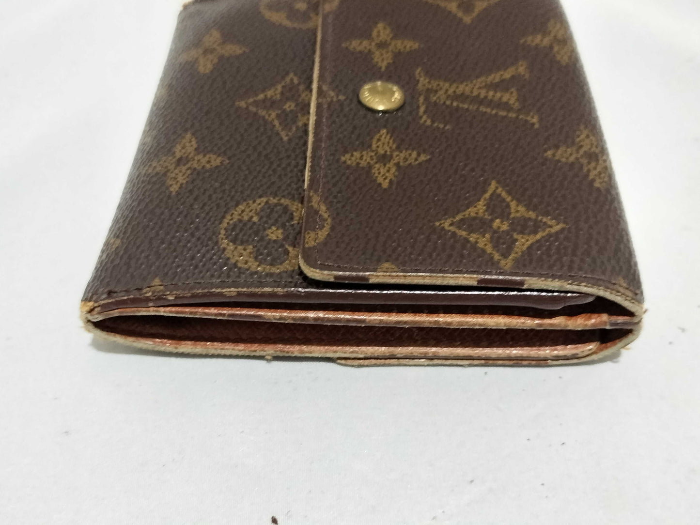 LOUIS VUITTON Monogram Double Hook Wallet