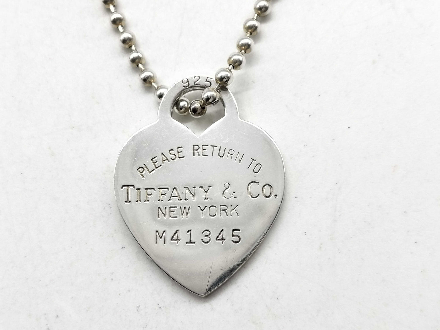 Tiffany & Co. Return to Tiffany/925/Ball Chain Necklace