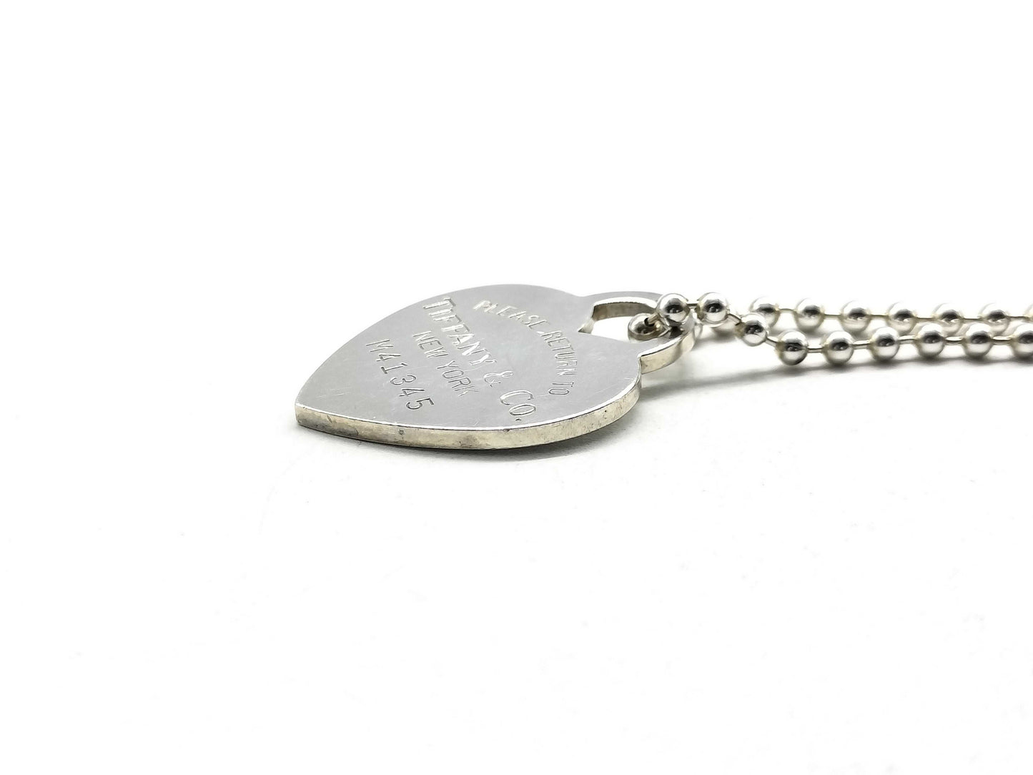 Tiffany & Co. Return to Tiffany/925/Ball Chain Necklace