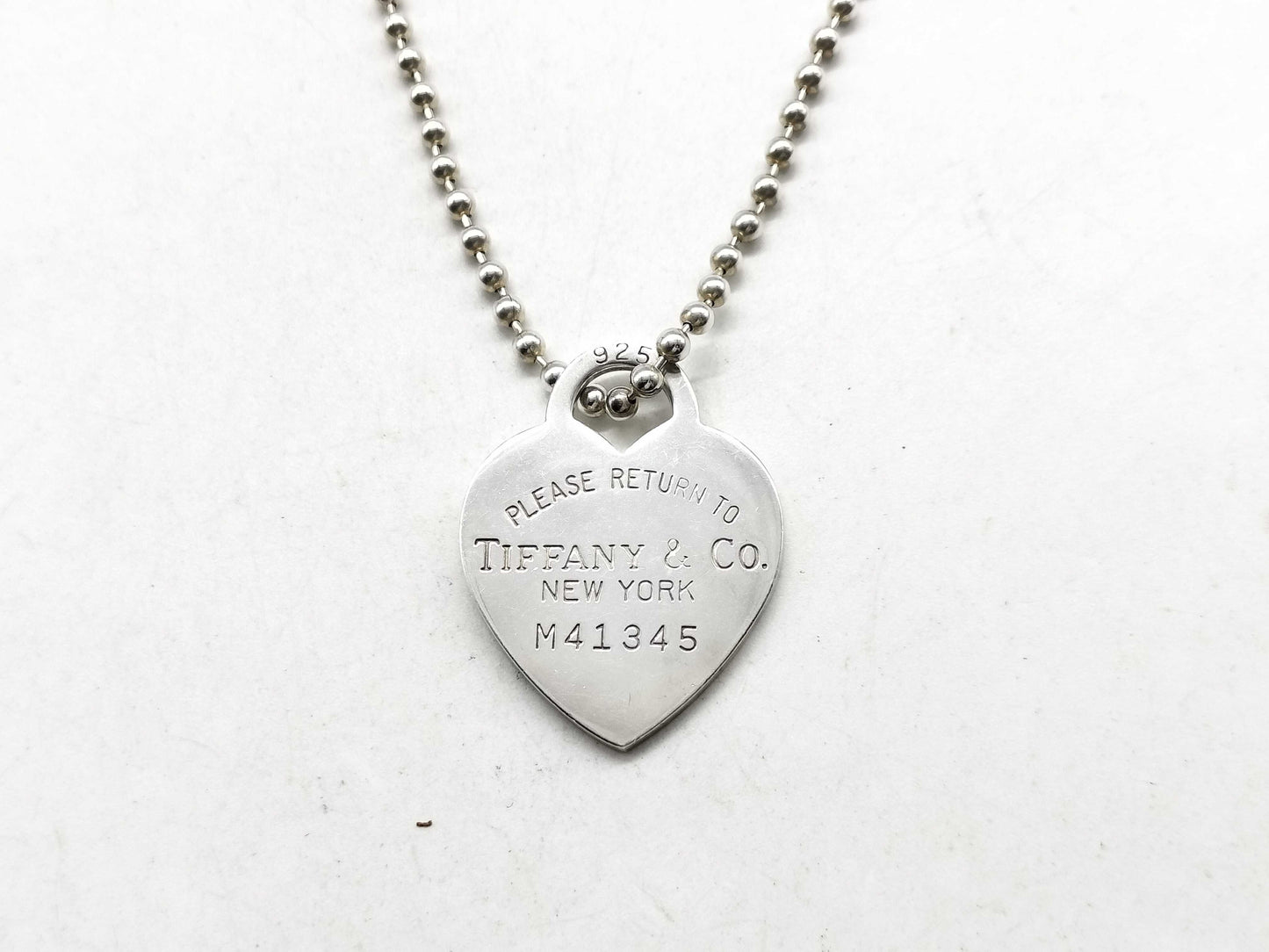 Tiffany & Co. Return to Tiffany/925/Ball Chain Necklace