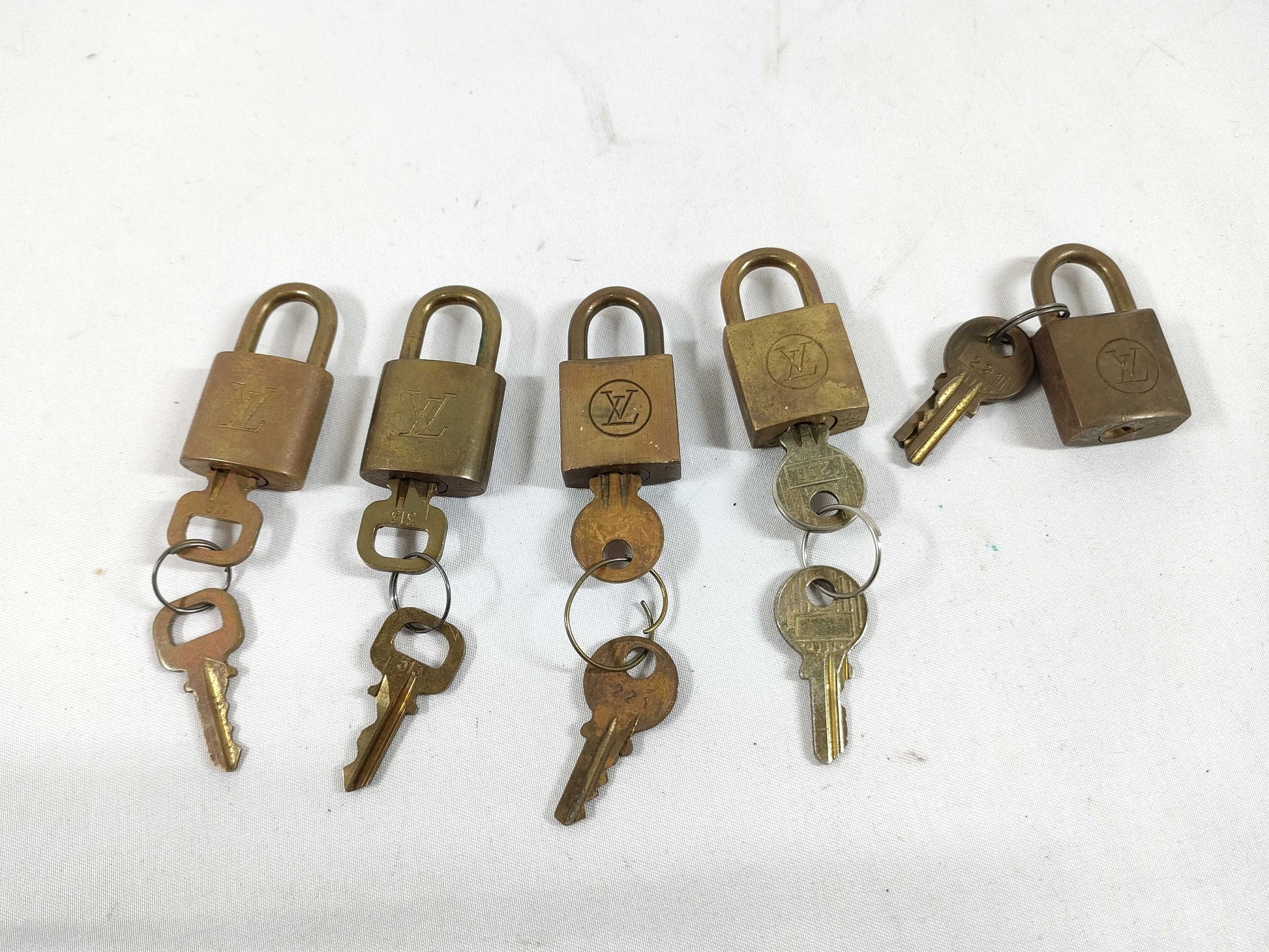 LOUIS VUITTON Padlock *5-piece set Other accessories