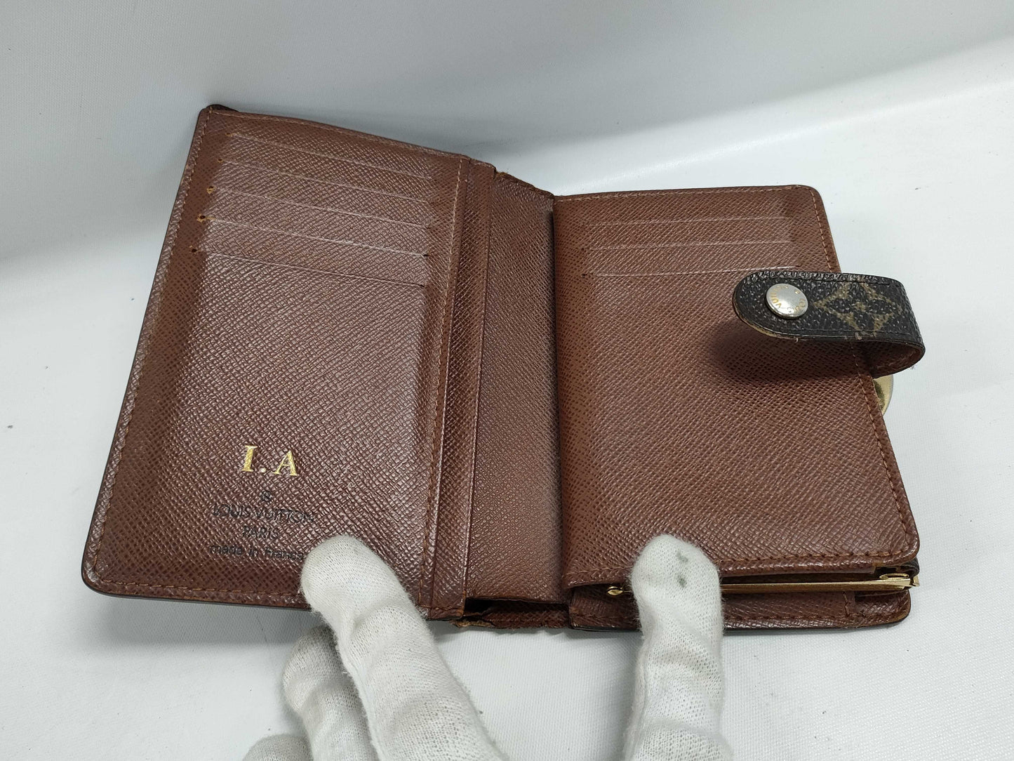 LOUIS VUITTON Monogram Clasp Wallet