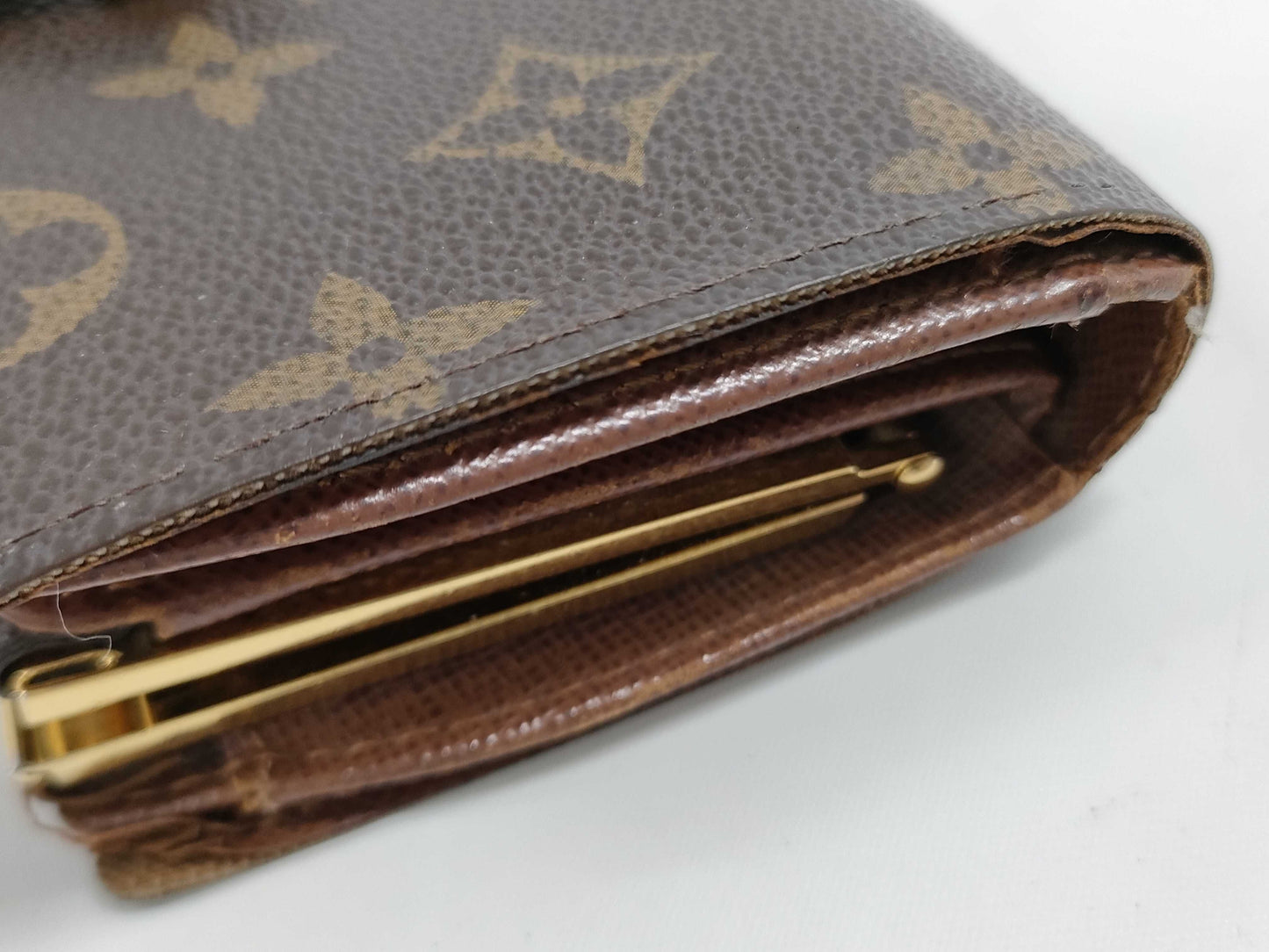 LOUIS VUITTON Monogram Clasp Wallet