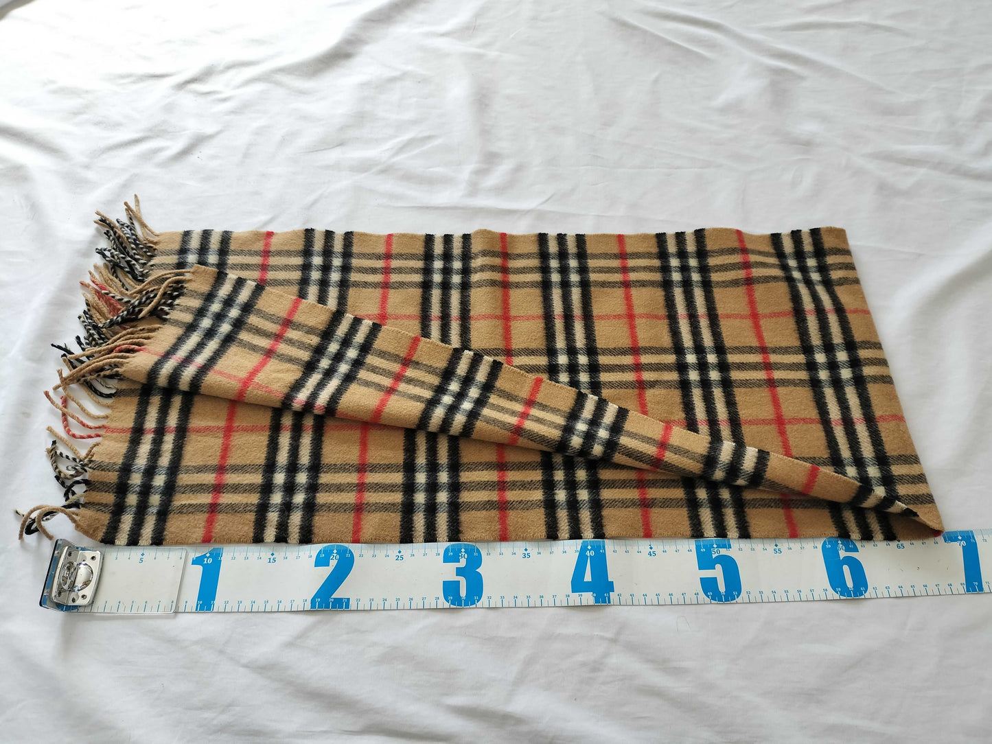 BURBERRY Check Scarf