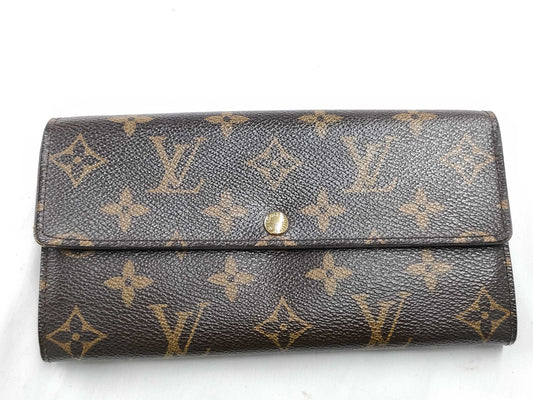 LOUIS VUITTON Monogram Old Sarah Wallet