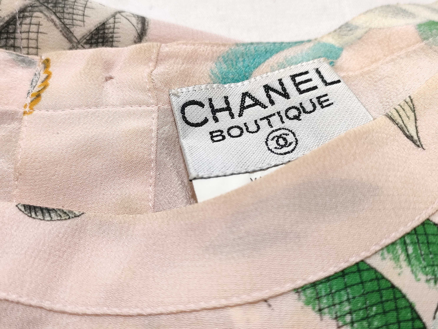 CHANEL 96P Silk Tops Tops