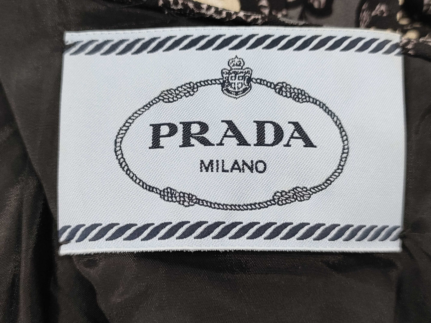 PRADA Dress Pattern Dress
