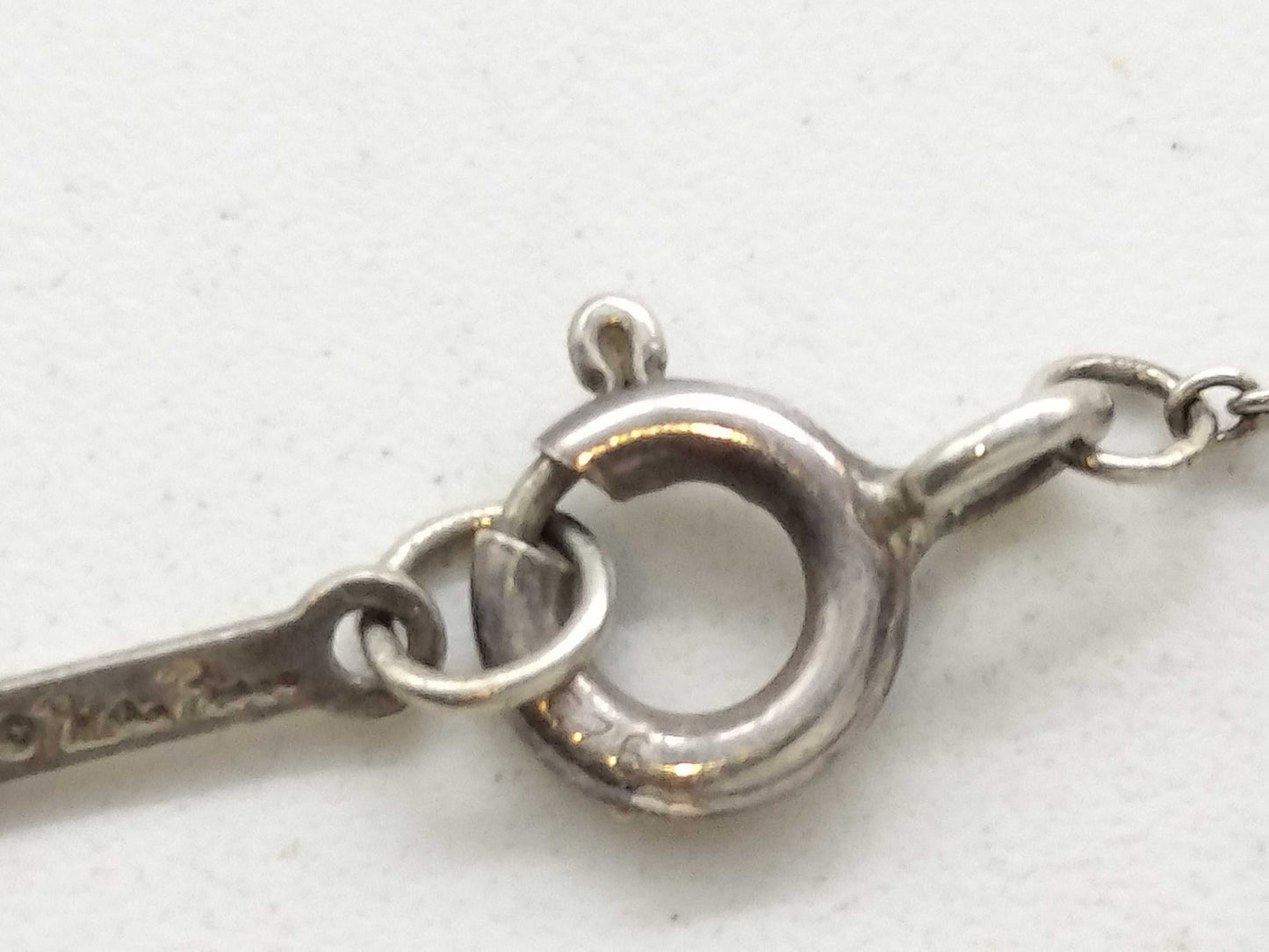 Tiffany & Co. Loving Heart Necklace with 1 Diamond, SV925, 2.7g