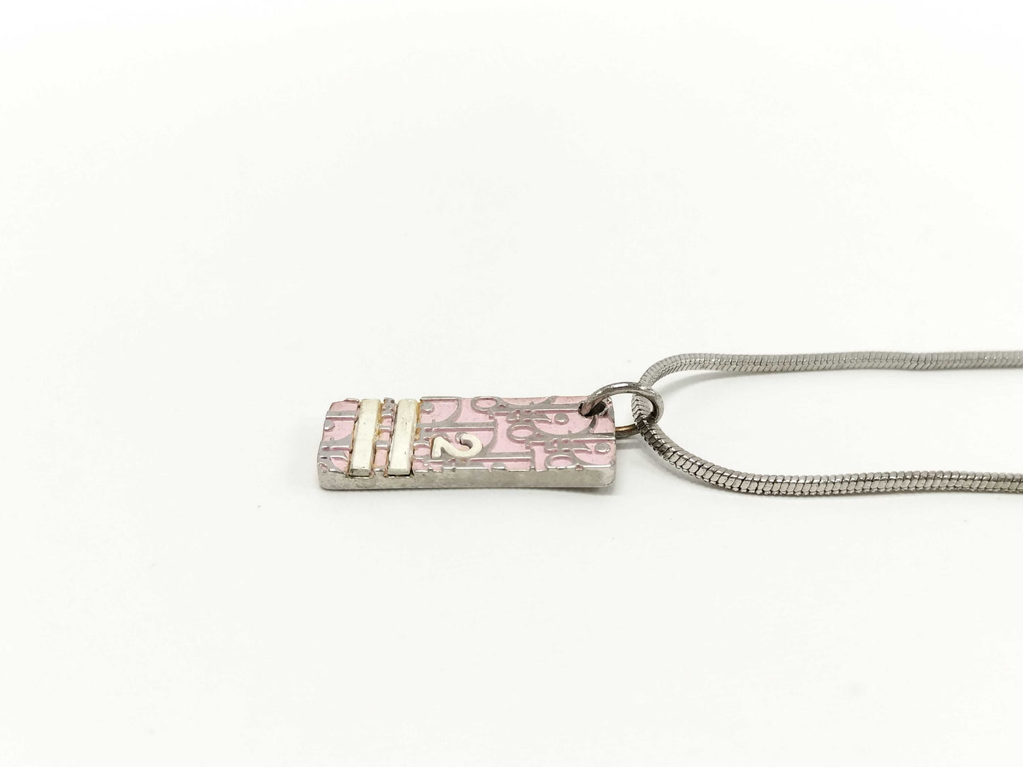 Dior Trotter Necklace Pink Necklace