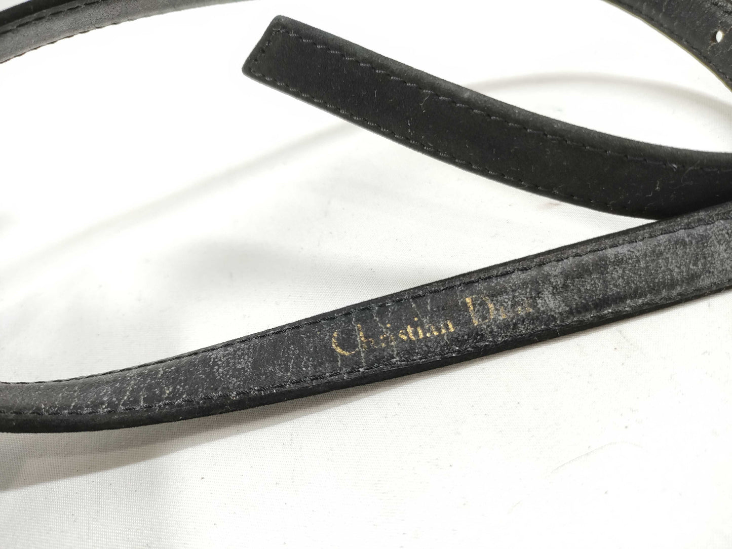 Dior Leather Belt*3