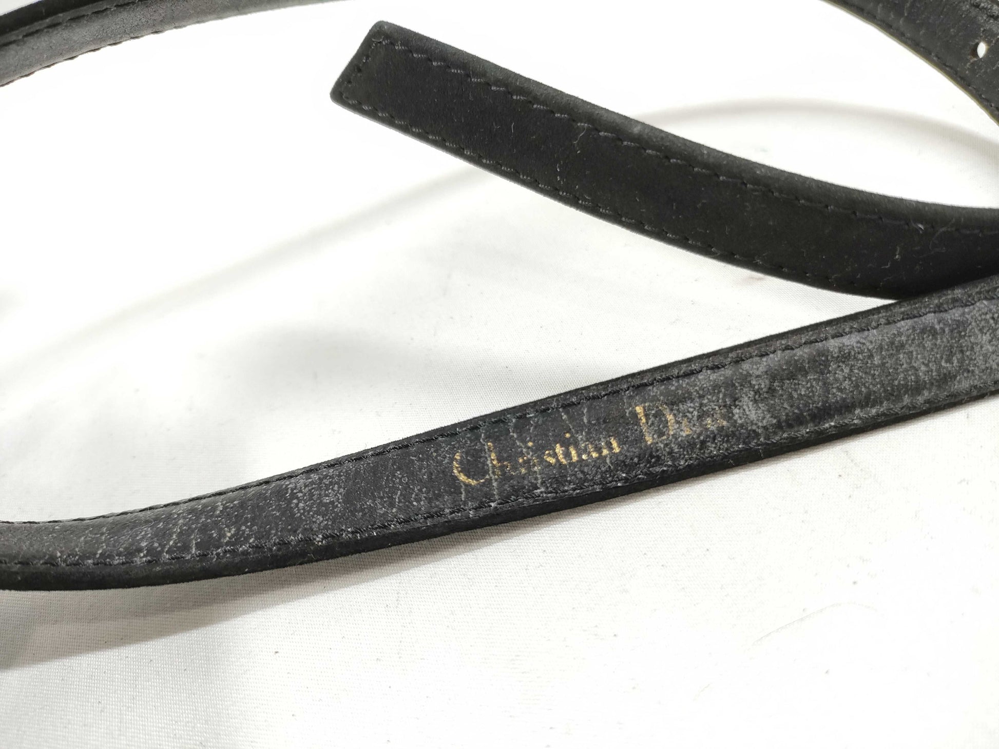 Dior Leather Belt*3