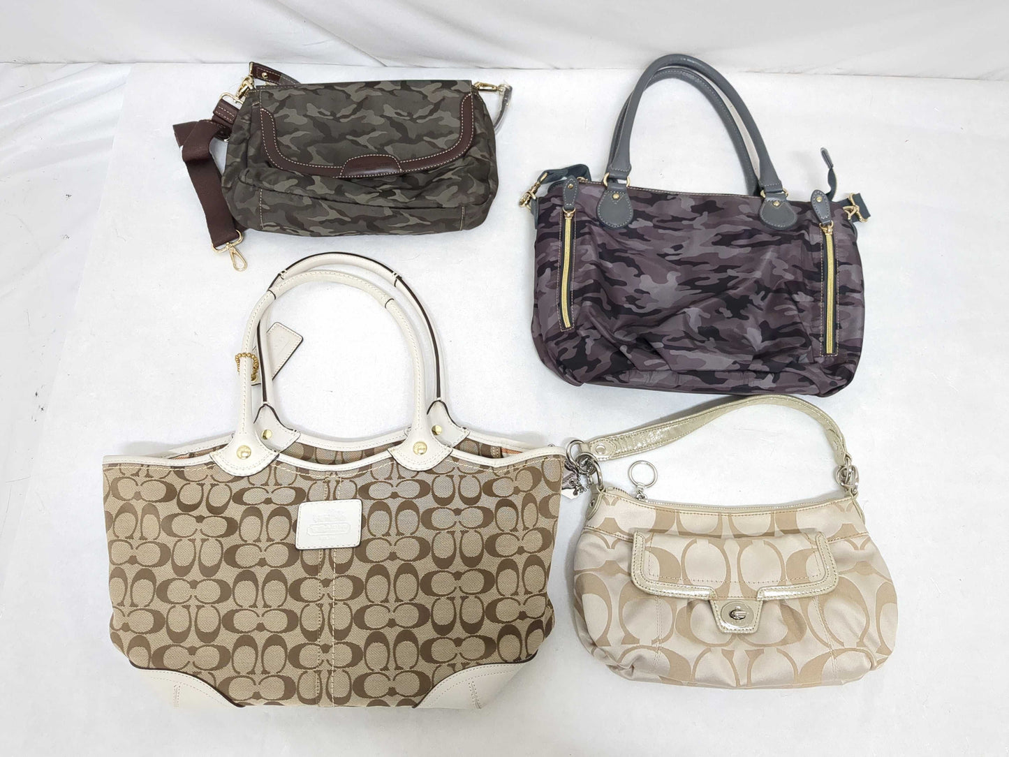 COACH Signature COACH/Christian Oliver 4-Piece Set Tote Bag