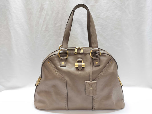 Yves Saint Laurent Muse 156464 Leather Handbag Shoulder Bag