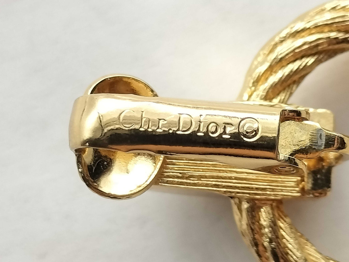 Dior Rhinestone Earrings