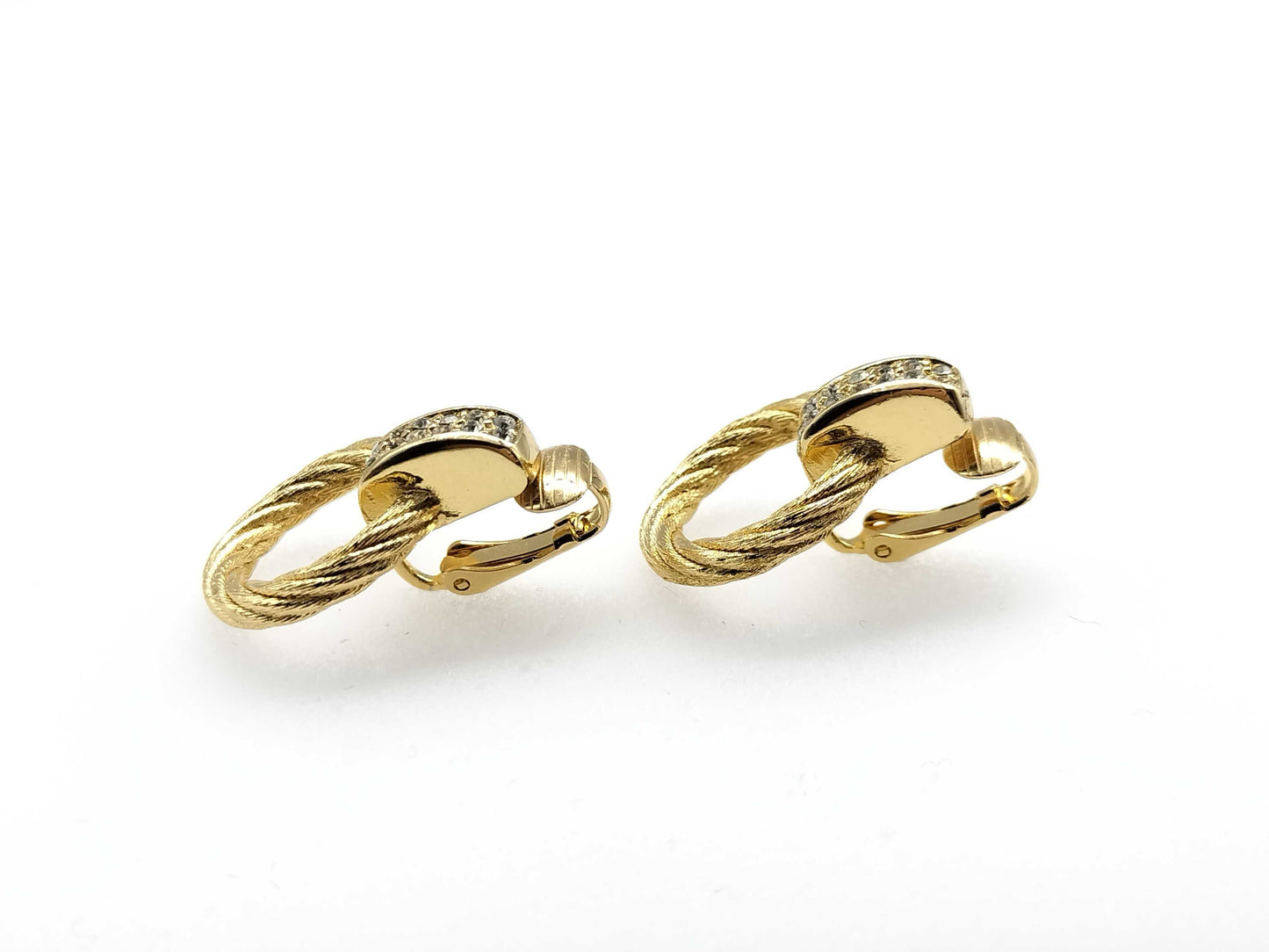 Dior Rhinestone Earrings