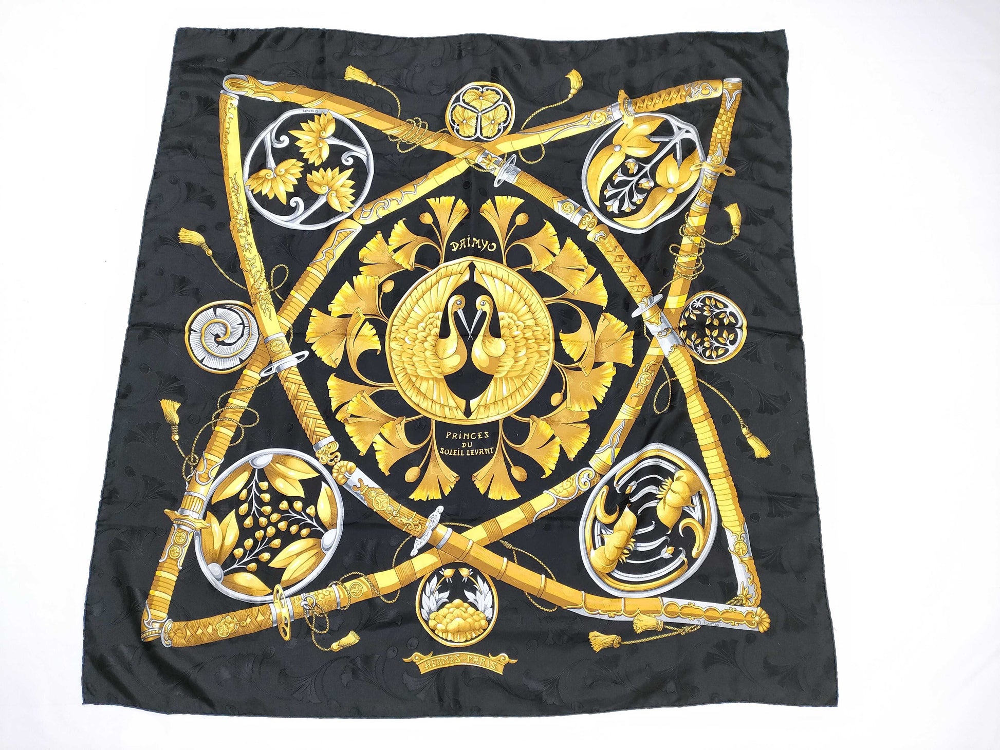 HERMES Carré LES FETES DU ROI SOLEIL Sun King Celebration Scarf