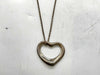 Tiffany & Co. Open Heart SV925 9.0g Necklace