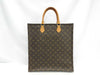 LOUIS VUITTON Monogram Sac Plat M51140 Tote Bag