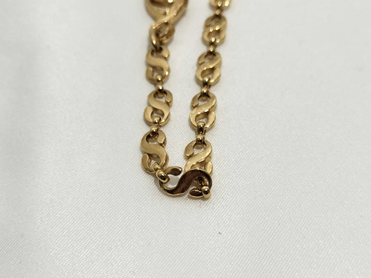 Yves Saint Laurent Vintage Gold-Colored Long Necklace