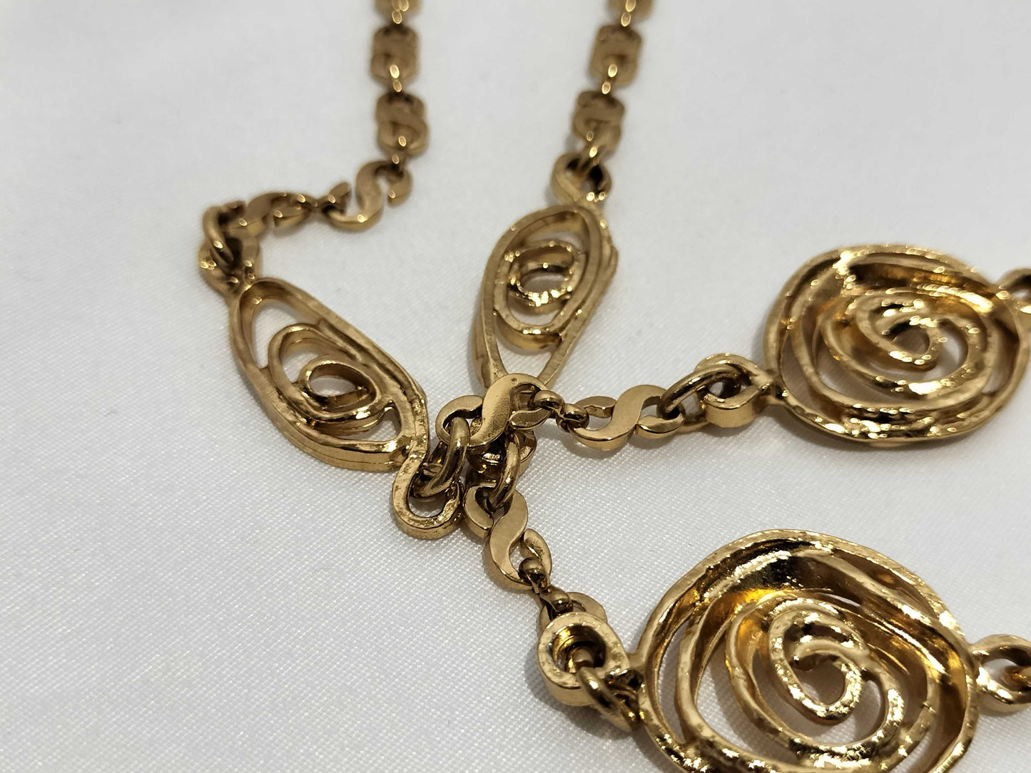 Yves Saint Laurent Vintage Gold-Colored Long Necklace