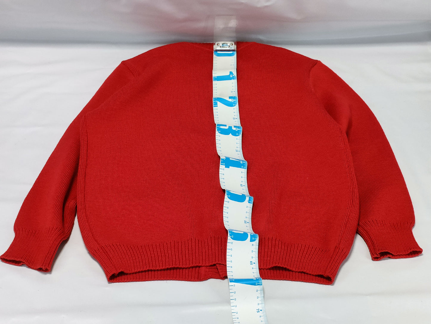 CELINE 90s Cardigan Red Cardigan