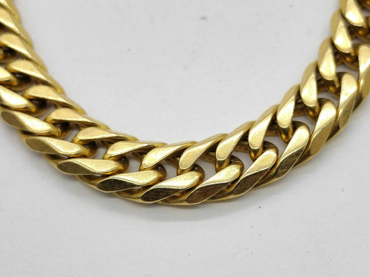 Kihei 6-sided double K18 26.2g bracelet/bangle