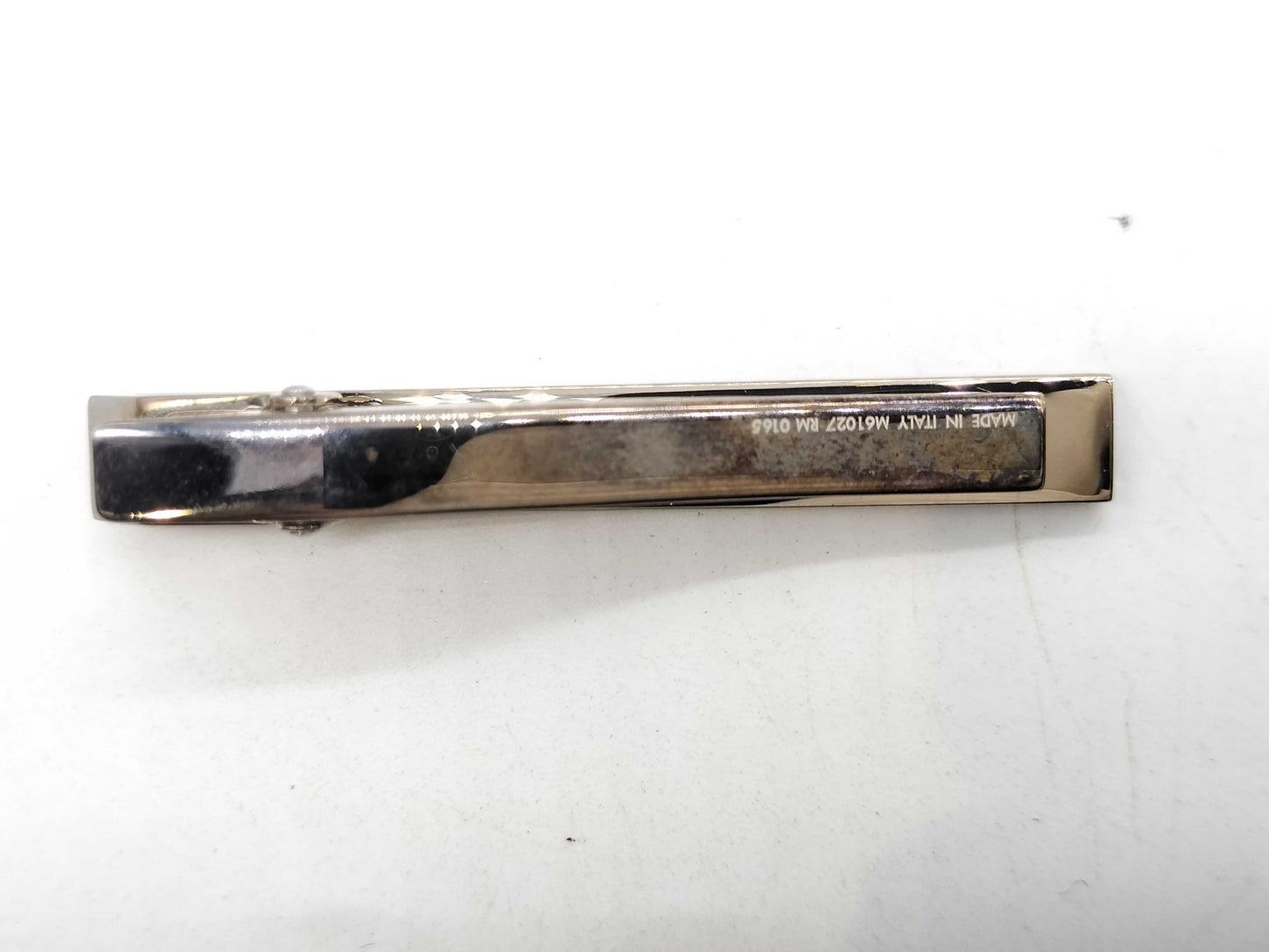 LOUIS VUITTON Damier Azur Tie Clip Tie Clip/Cufflinks