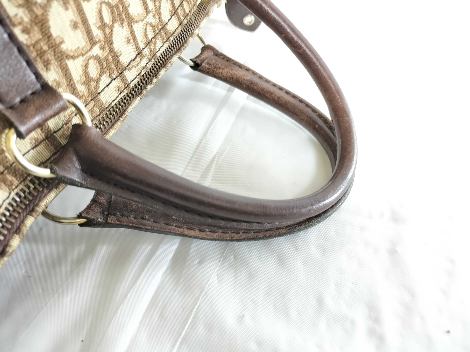 Dior Trotter Vintage Boston Bag