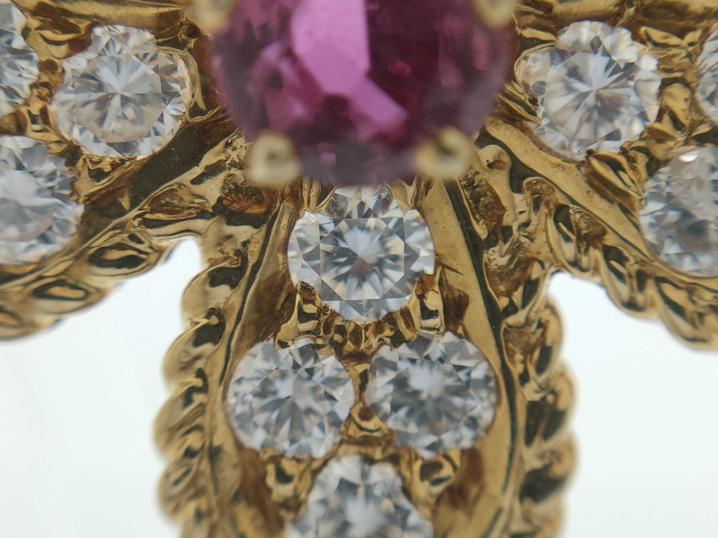 GRAFF Ruby Diamond 750 7.8g Necklace