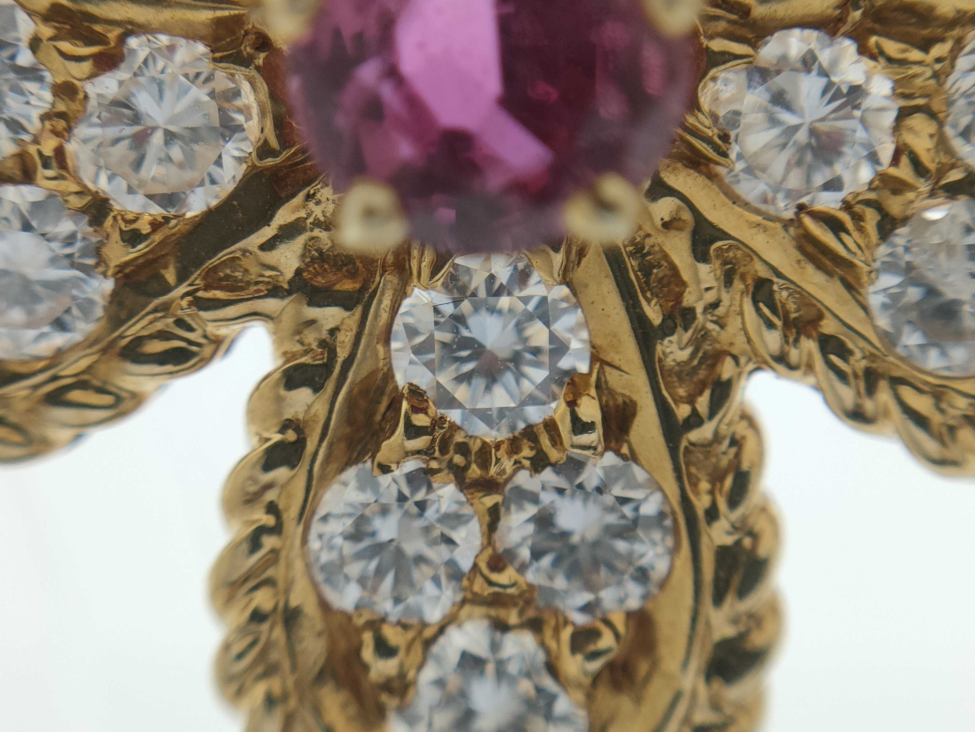 GRAFF Ruby Diamond 750 7.8g Necklace