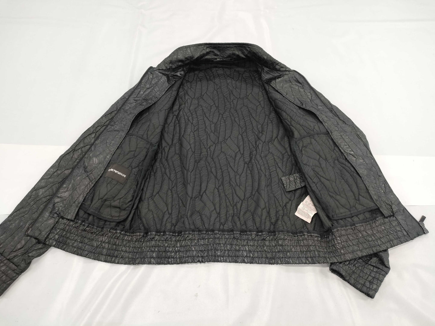 ARMANI Emporio Armani Leather Jacket Jacket