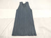 ISSEY MIYAKE Pleats Please Sleeveless Tank Top Gray Top