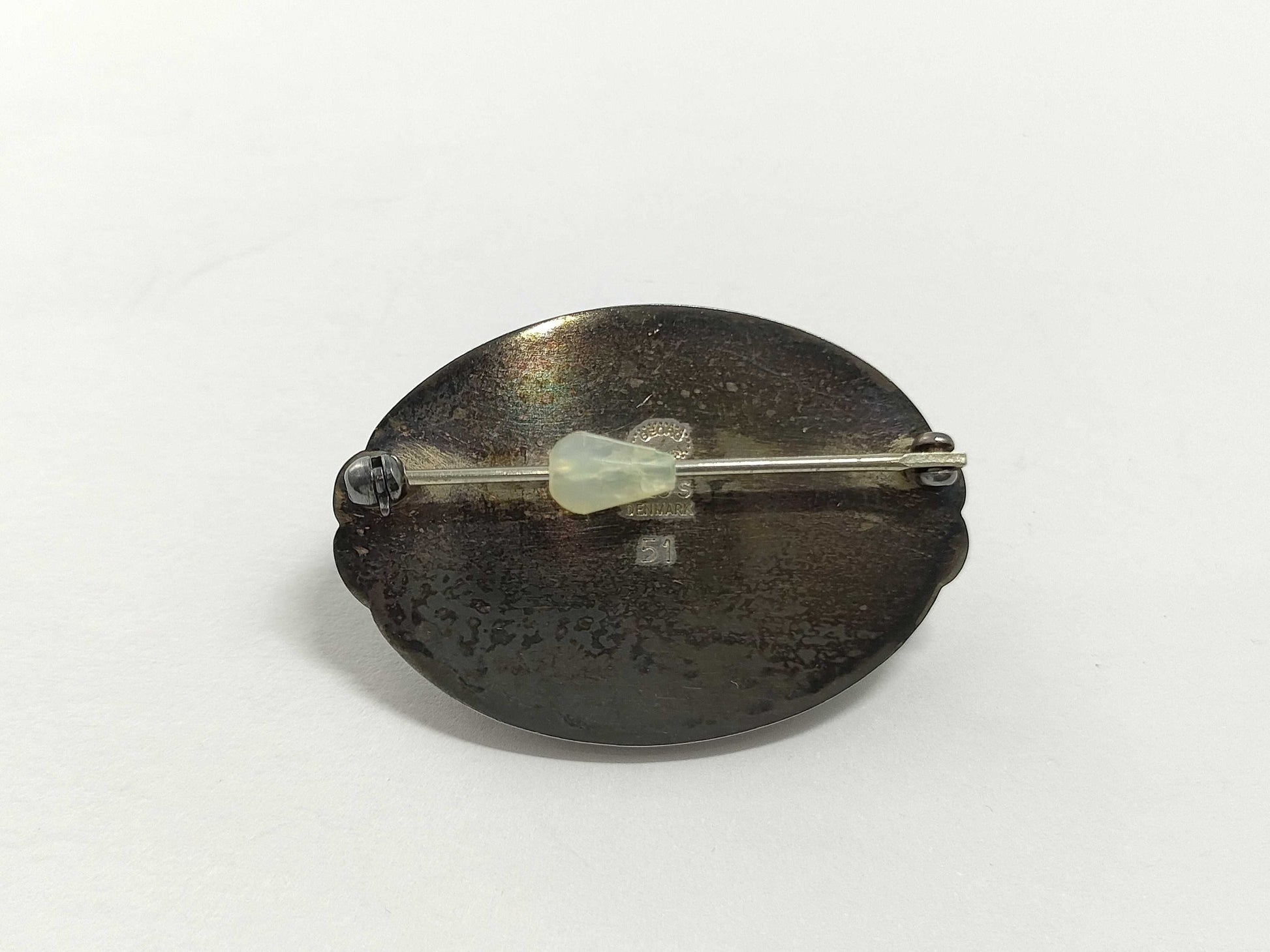 Georg Jensen Leaf SV925 11.0g Brooch