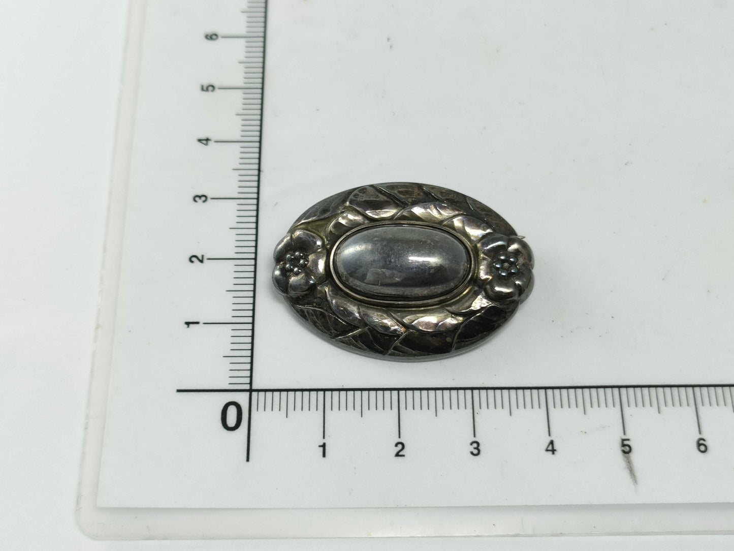 Georg Jensen Leaf SV925 11.0g Brooch