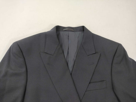 BURBERRY Double-breasted Jacket with GD Logo Buttons and Nameplate