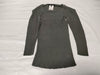 GUCCI Long Sleeve Metal Logo Silk Top