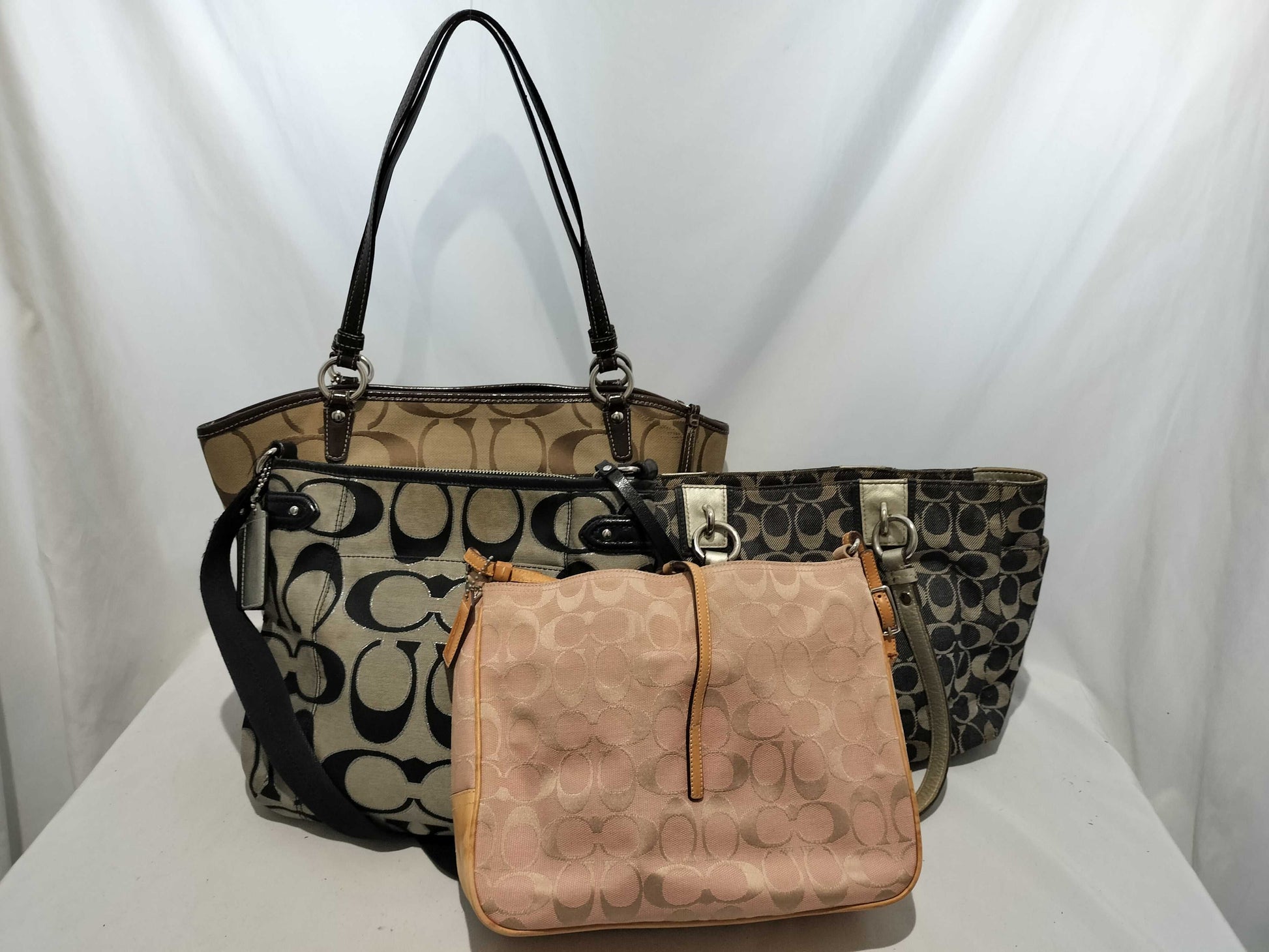 COACH Signature *4-piece shoulder bag