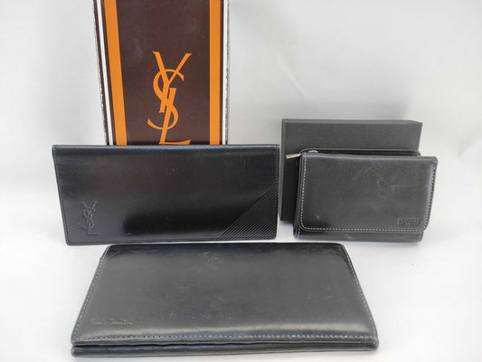 Yves Saint Laurent, Paul Smith, etc. Men's Wallet * 3-Piece Set Wallet