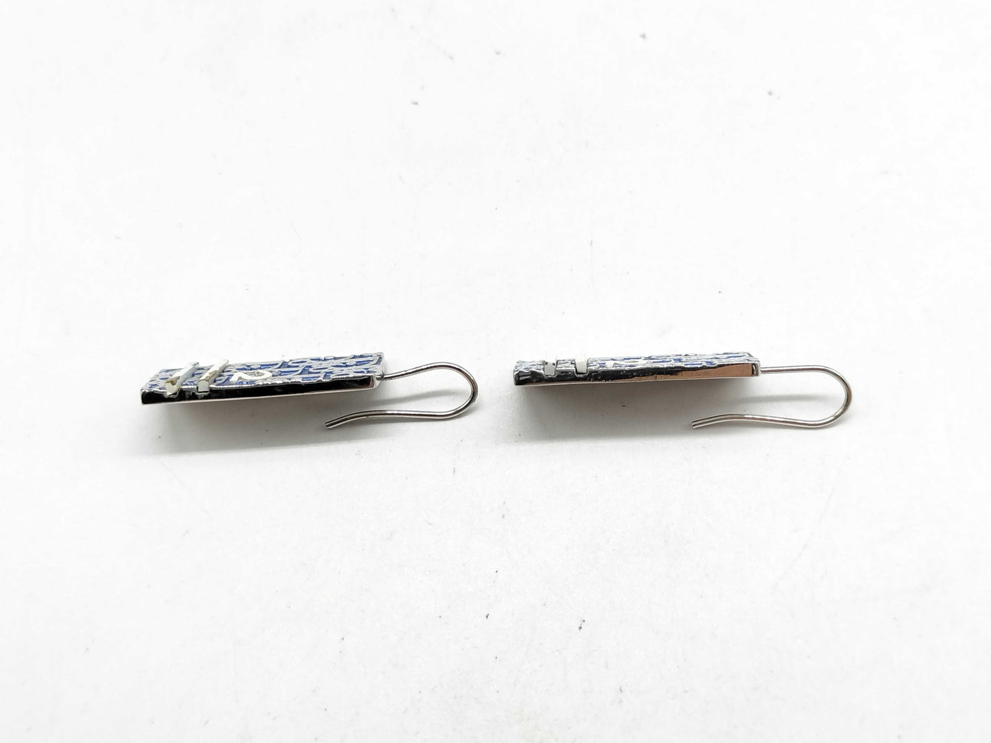 Dior blue earrings