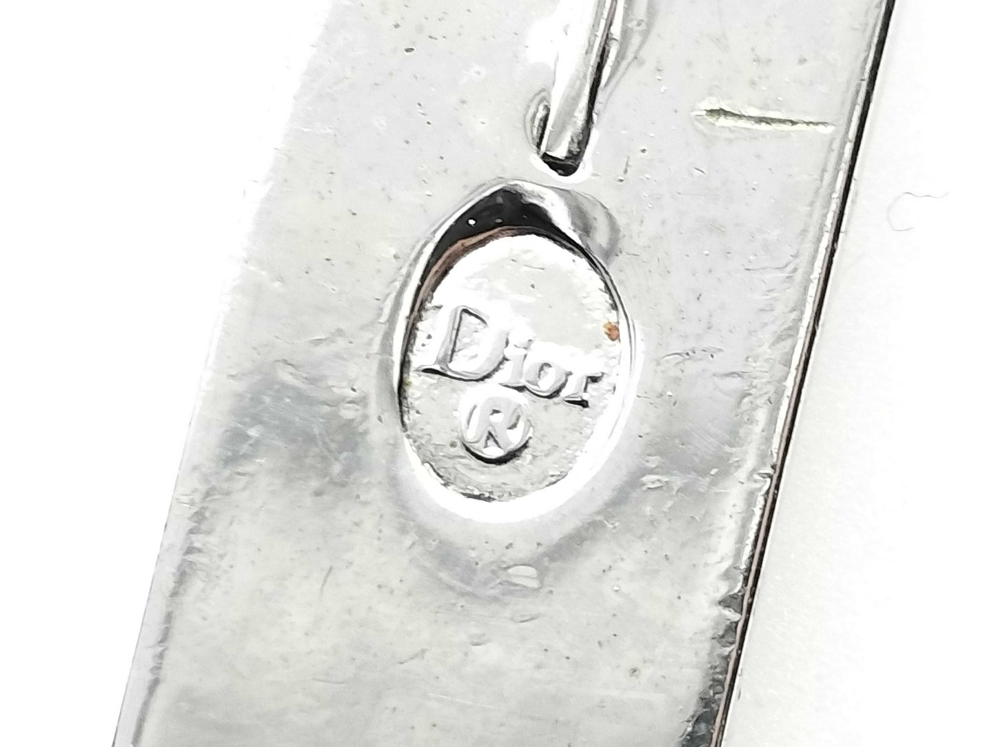 Dior blue earrings