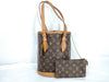 LOUIS VUITTON Monogram Bucket PM Tote Bag
