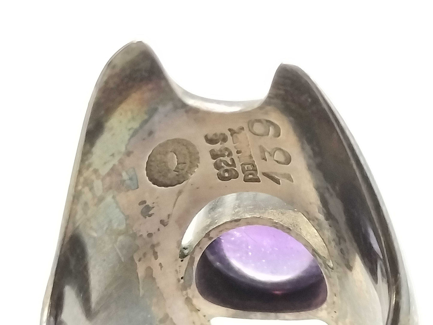 Georg Jensen SV925 9.7g Ring with Stone