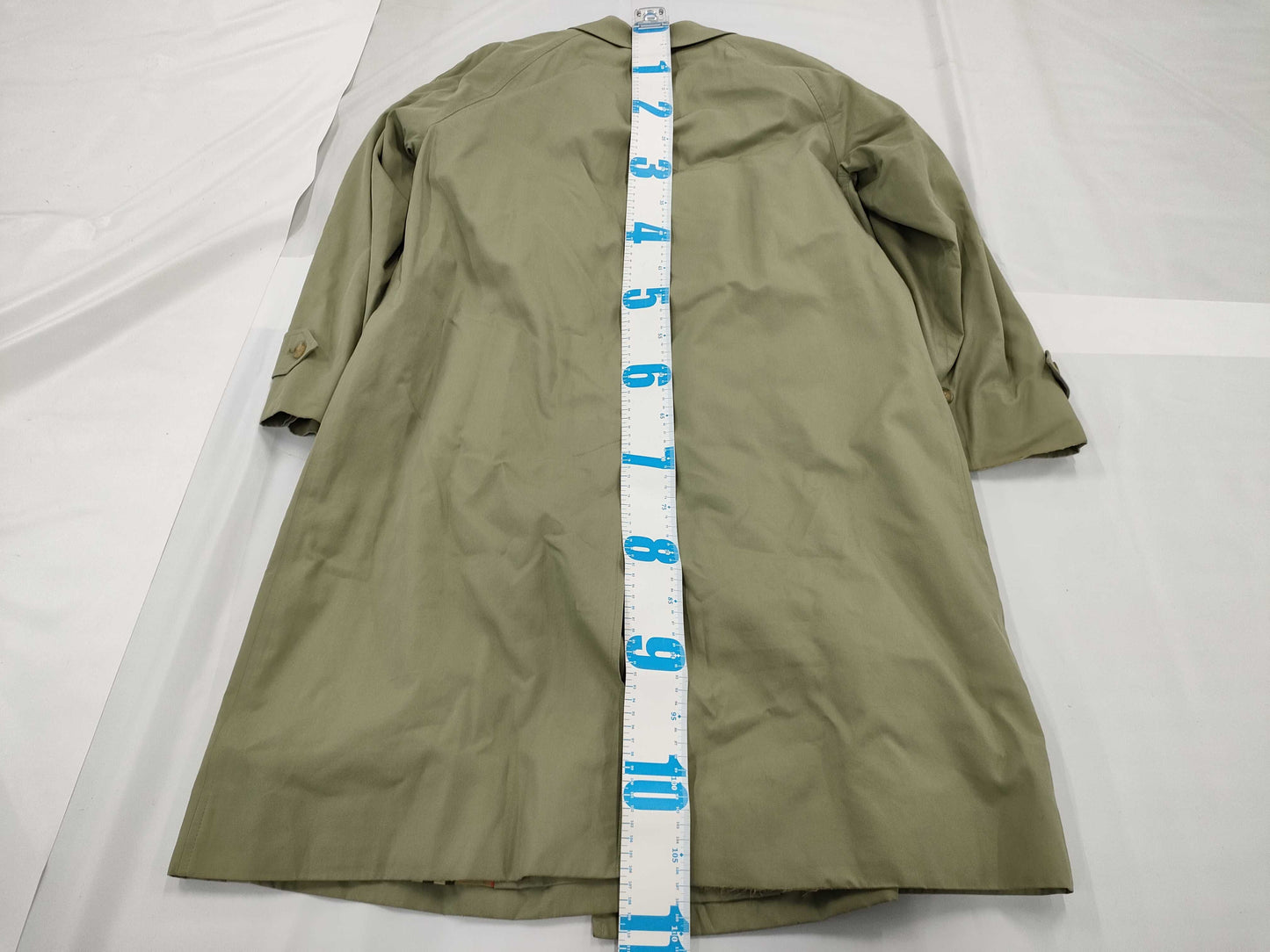 BURBERRY Long Coat with Nova Check Interior