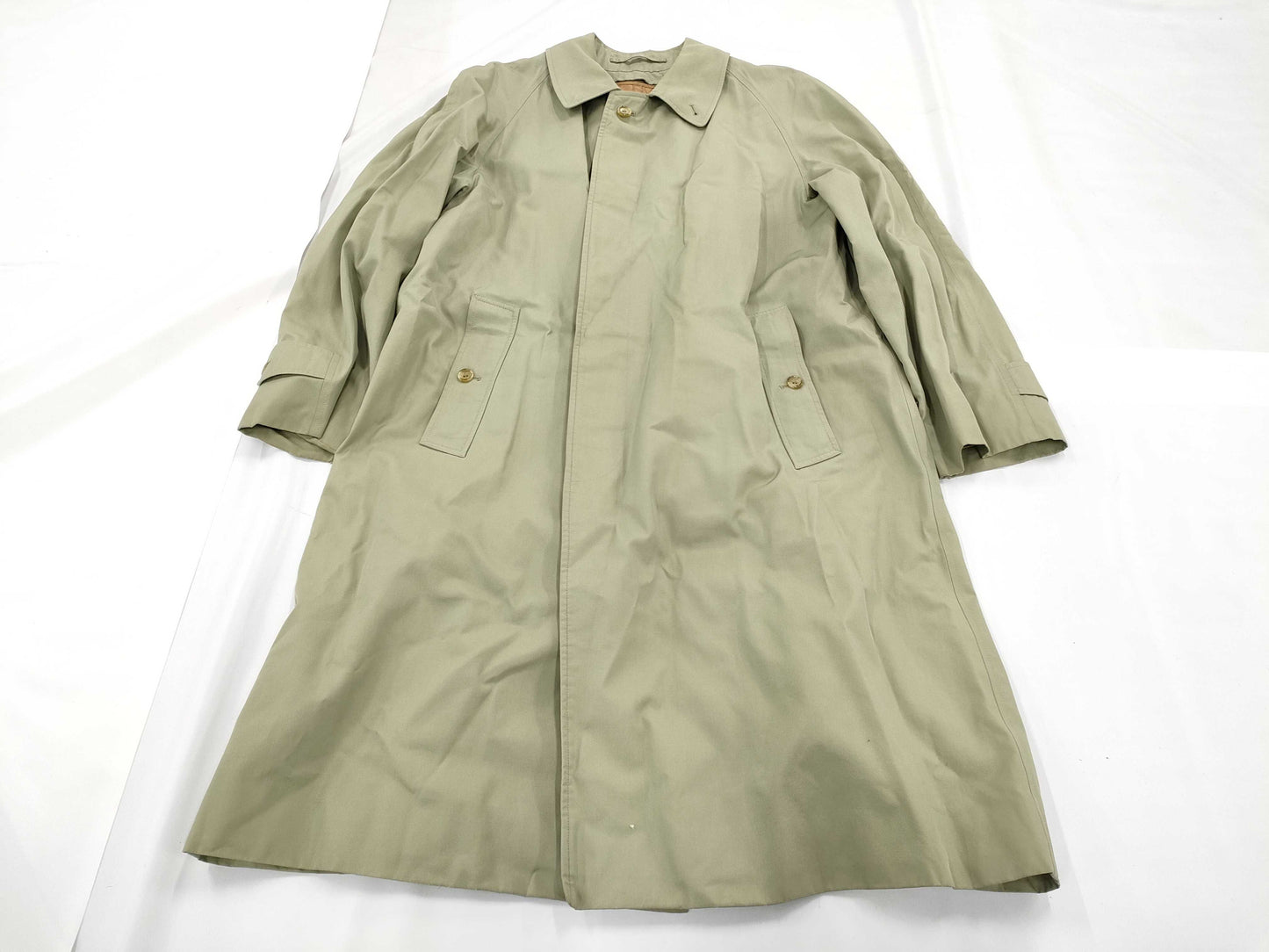 BURBERRY Long Coat with Nova Check Interior