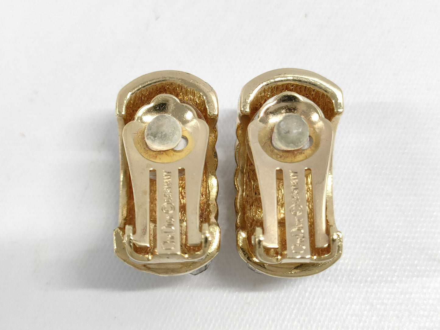 Dior Rhinestone Earrings