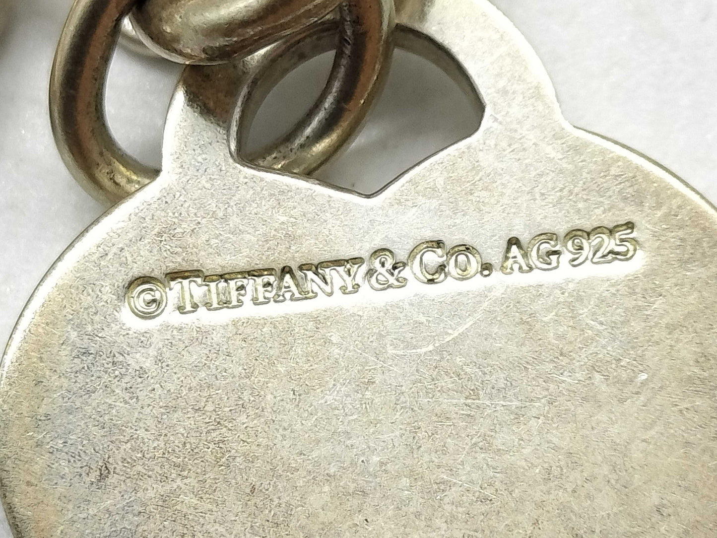 Tiffany & Co. 925 Return to Heart Tag Bracelet Bangle