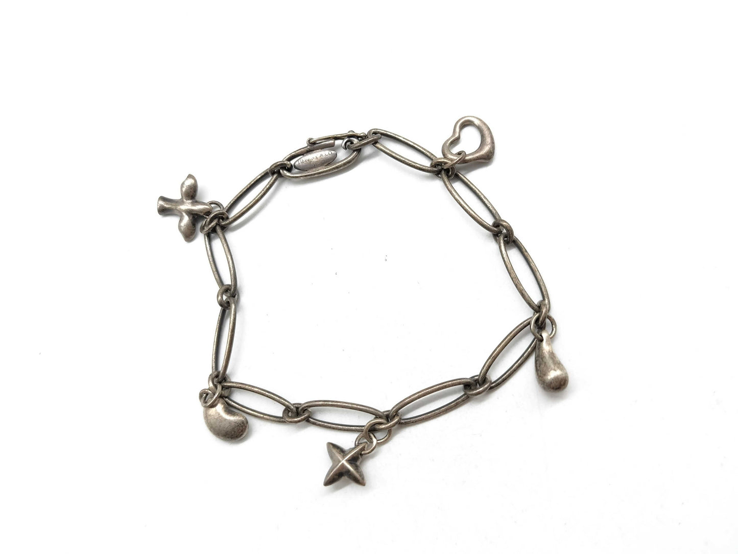 Tiffany & Co. Multi-Charm Bracelet, SV925, 11.5g